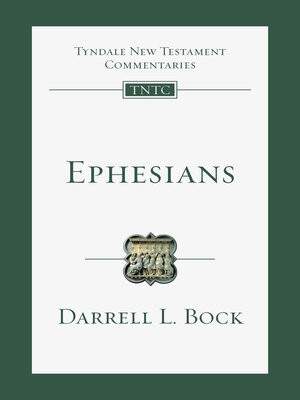 cover image of Ephesians: an Introduction and Commentary